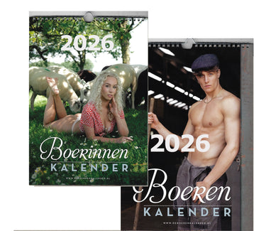 Boer-26 + Rin-26 Farmer Boys + Farmer Girls Calendar
